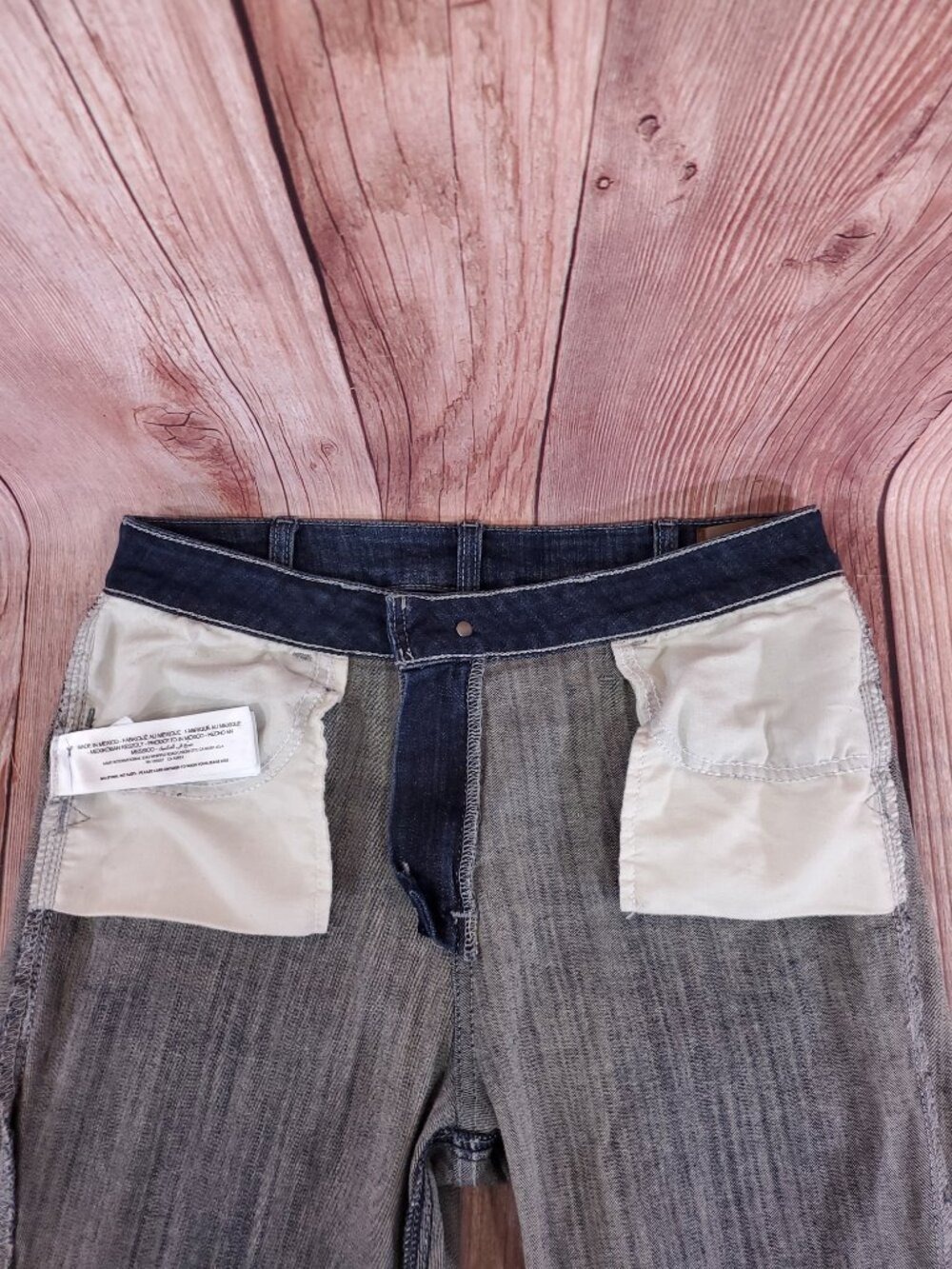 Ariat Chimayo Collection High Rise Flare Jeans Womens 31R Extreme Bell Bottom - Picture 8 of 16